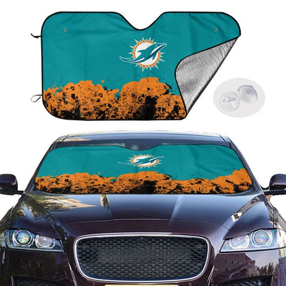 Miami Dolphins Print car front windshield sunshade car windshield sunshade (multi size)