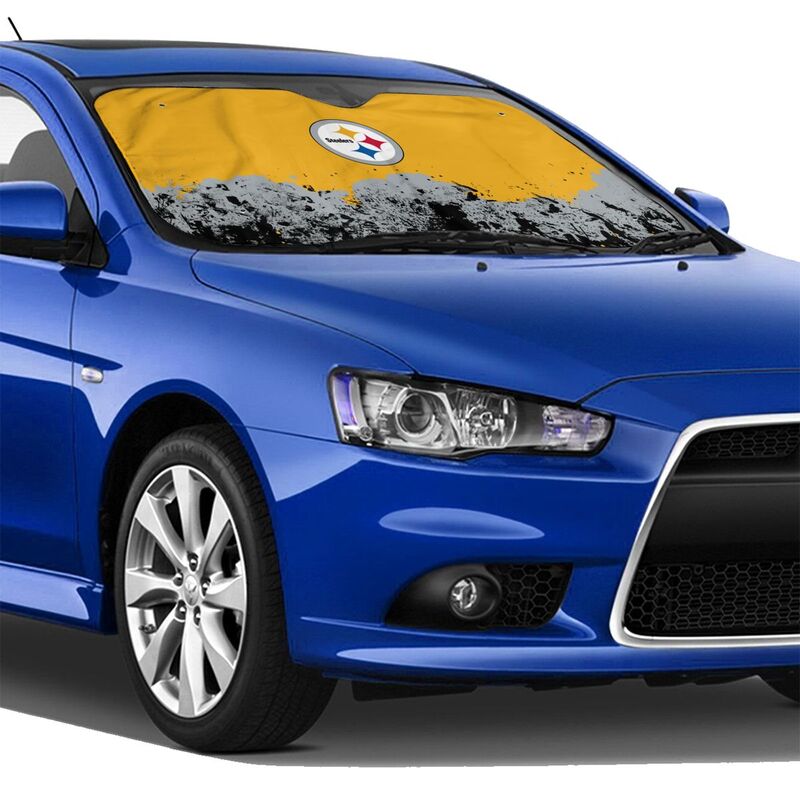 Pittsburgh Steelers Print car front windshield sunshade car windshield sunshade (multi size)