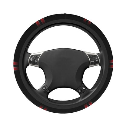 Kansas City Chiefs 2 Printed elastic steering wheel cover anti slip breathable
