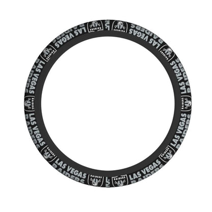 Las Vegas Raiders 2 Printed elastic steering wheel cover car steering wheel protective cover