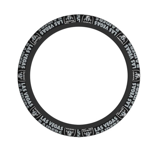 Las Vegas Raiders 2 Printed elastic steering wheel cover car steering wheel protective cover