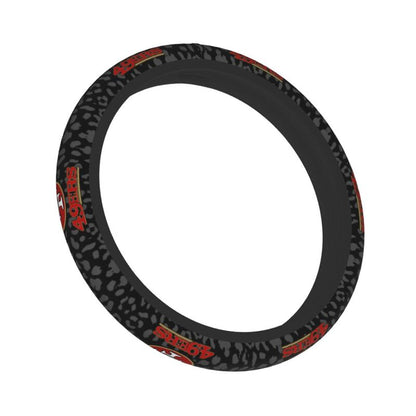 San Francisco 49ers Printed elastic steering wheel cover car anti-skid cover