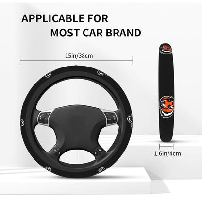 Cincinnati Bengals 1 Printed breathable elastic steering wheel cover
