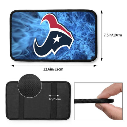 Houston Texans Printed car armrest box pad anti-abrasion pad