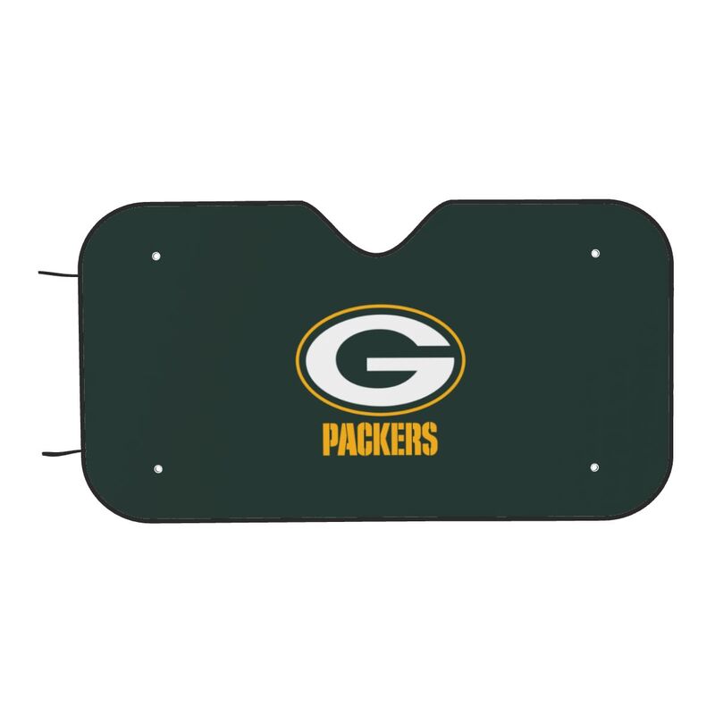 Green Bay Packers 2 Printing suitable for front Car windshield sunshades Car windshield sunshades