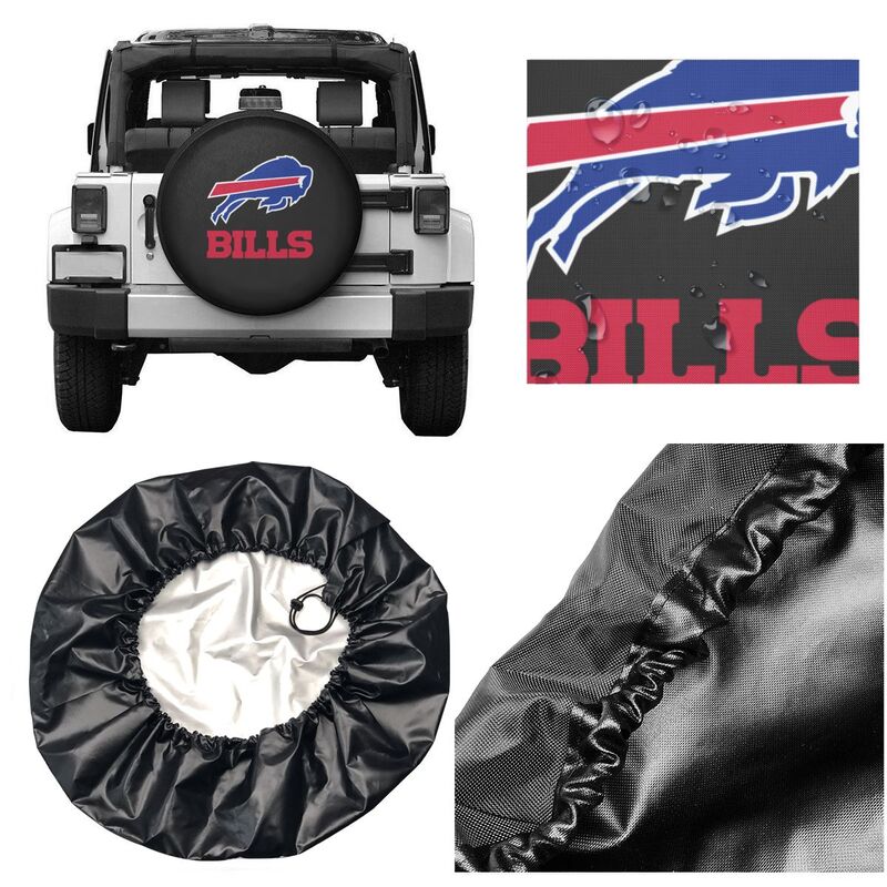 Buffalo Bills 7 car dustproof sunscreen tyre protective cover Tyre protective cover
