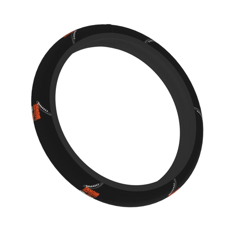 Cleveland Browns Printed breathable elastic steering wheel cover