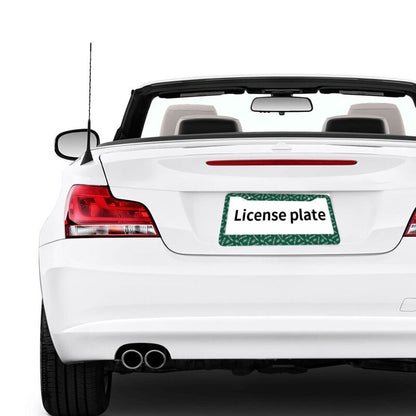 New York Jets Print front rear license plate holder circular hole license plate holder (one pair)