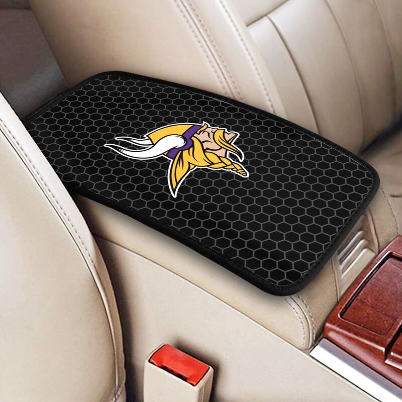 Minnesota Vikings Printed protective pad for car armrest box