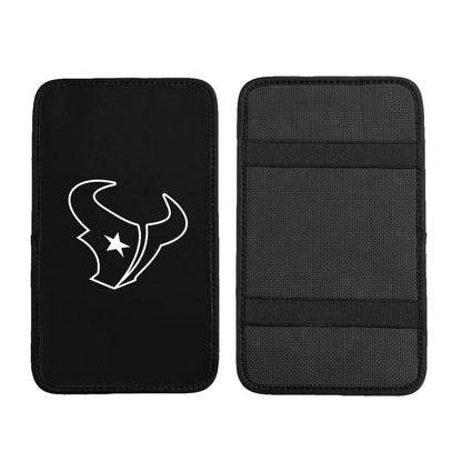 Car armrest box pad Houston Texans5 Printed central armrest box pad anti slip pad