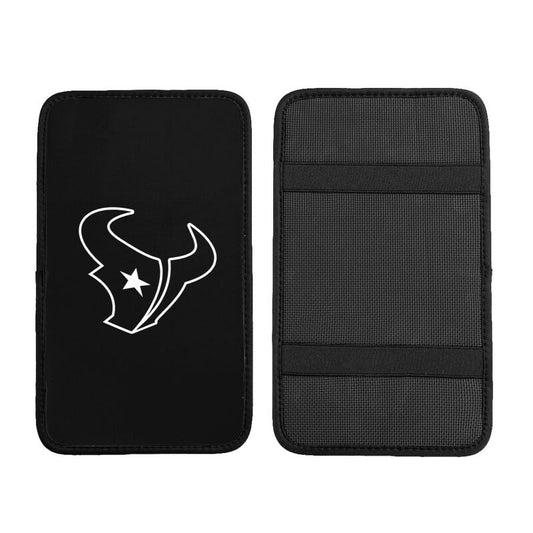 Car armrest box pad Houston Texans5 Printed central armrest box pad anti slip pad