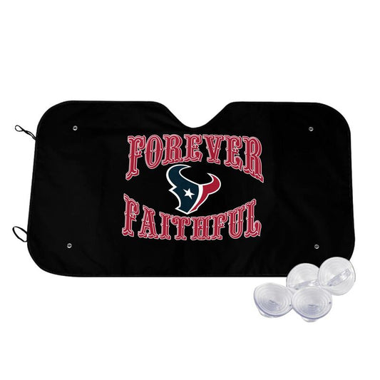 Houston Texans Printing car multi size front windshield sunshade car windshield sunshade