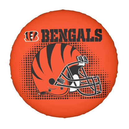 Cincinnati Bengals Printed tire protection cover car sun protection tire protection cover