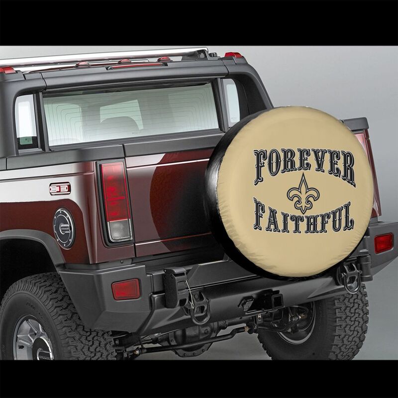 New Orleans Saints Printing car spare tire dust protection cover tire protection cover