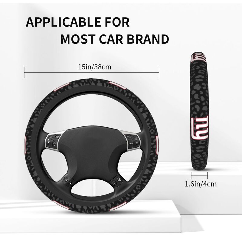 New York Giants Printed elastic steering wheel cover car anti-skid cover