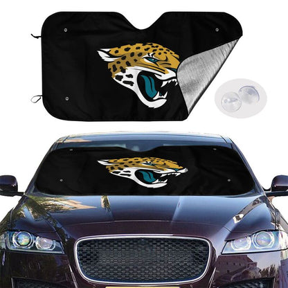 Jacksonville Jaguars Printed multi size front windshield sunshade car windshield sunshade