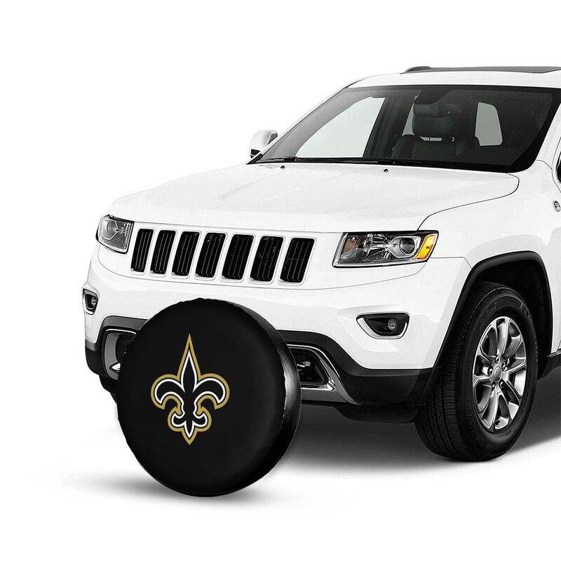 New Orleans Saints Print tire protection covers car sunscreen tire protection covers
