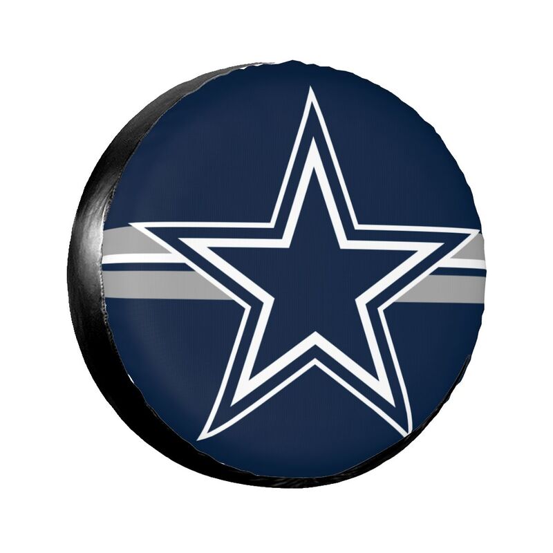 Dallas Cowboys 4 car dustproof sunscreen tyre protective cover Tyre protective cover