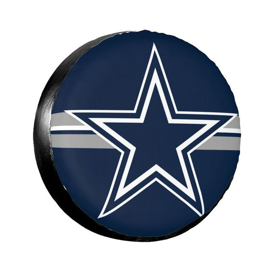 Dallas Cowboys 4 car dustproof sunscreen tyre protective cover Tyre protective cover