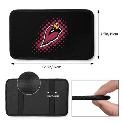 Arizona Cardinals Printed car armrest box cushion armrest protective cover