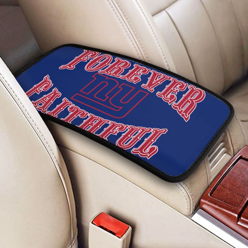 New York Giants Print car armrest box cover armrest protective cover