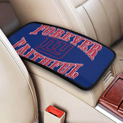 New York Giants Print car armrest box cover armrest protective cover