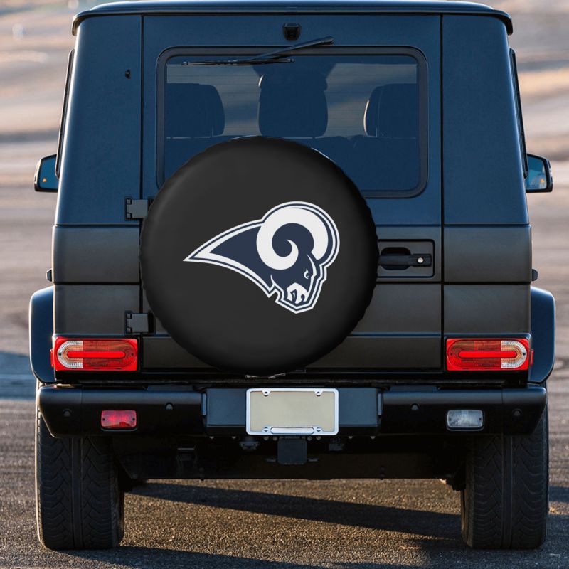 Los Angeles Rams Car tire protective cover waterproof and dustproof tire cover