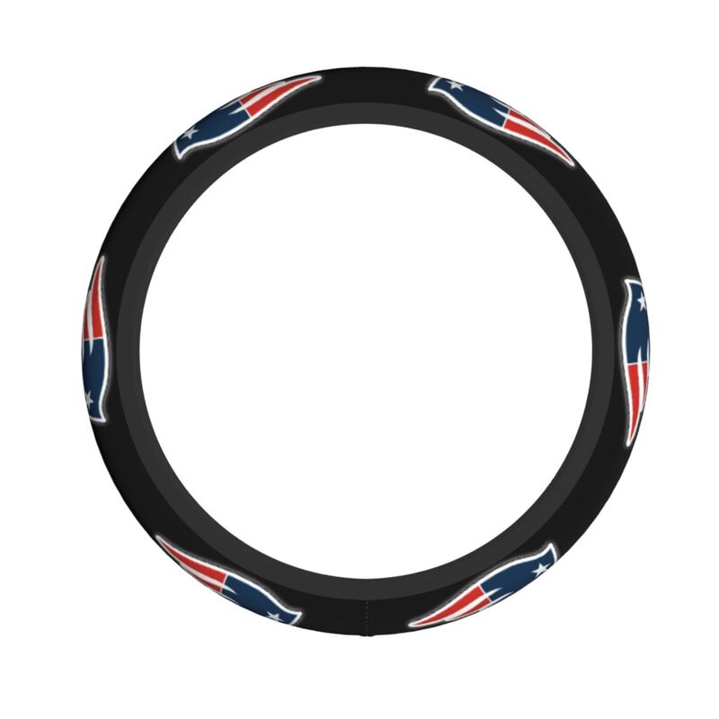 New England Patriots 1 Printed breathable elastic steering wheel cover