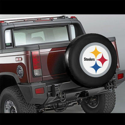 Pittsburgh Steelers Printed tire protection cover car spare tire dust protection cover