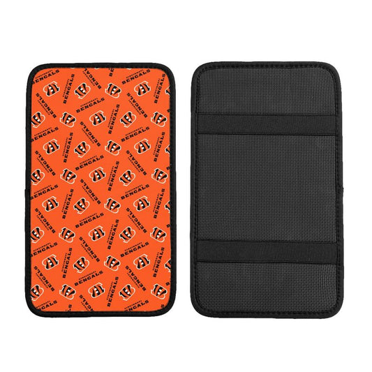 Cincinnati Bengals  Printed armrest protective cover car armrest box cushion