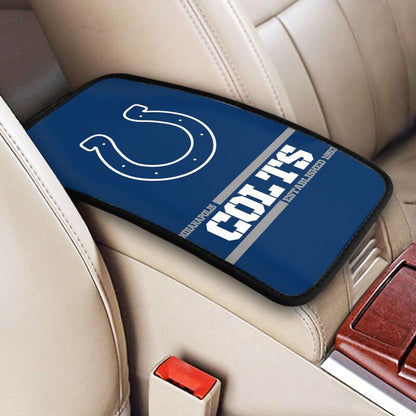Indianapolis Colts Printed car armrest box pad Protective pad