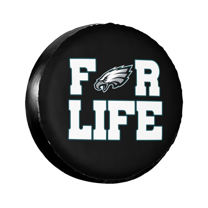 Philadelphia Eagles Printing tire protection cover car spare tire dust protection cover