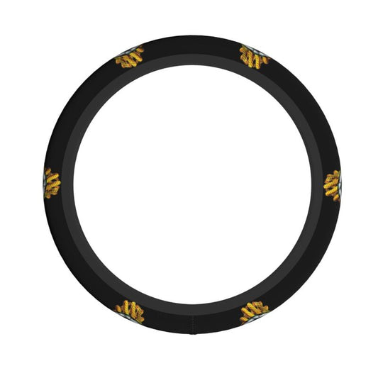 Green Bay Packers Printed elastic steering wheel cover car protective cover