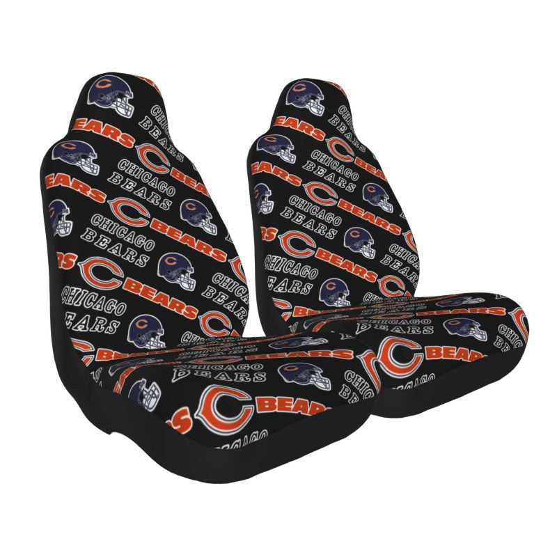 Chicago Bears Printed seat dust protection cover car seat protective cover