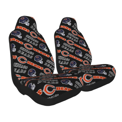 Chicago Bears Printed seat dust protection cover car seat protective cover