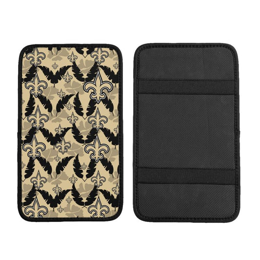 New Orleans Saints printing Center console armrest pad car armrest protective cover car