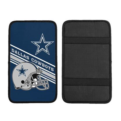 Car armrest box pad Dallas Cowboys Printed central armrest box elbow pad