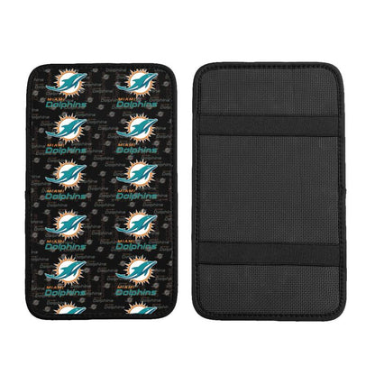 Miami Dolphins Protective pad for armrest box of printing vehicle