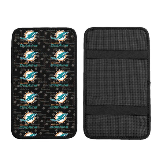 Miami Dolphins Protective pad for armrest box of printing vehicle