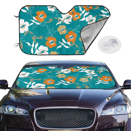 Miami Dolphins Printed car windshield sunshade front windshield sunshade (multi size)