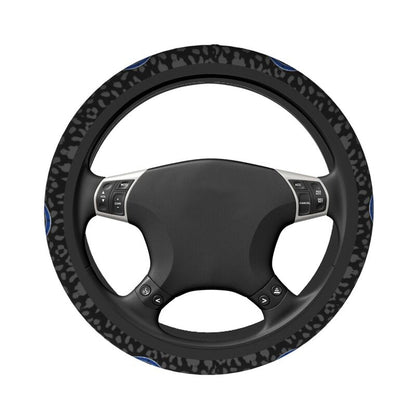 Indianapolis Colts Printed elastic steering wheel cover car steering wheel protective cover