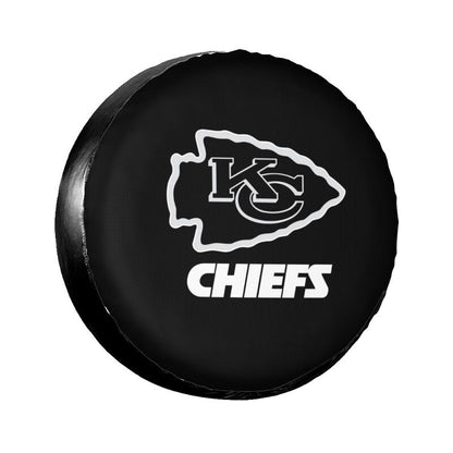 Kansas City Chiefs Print tire protection covers car sunscreen tire protection covers