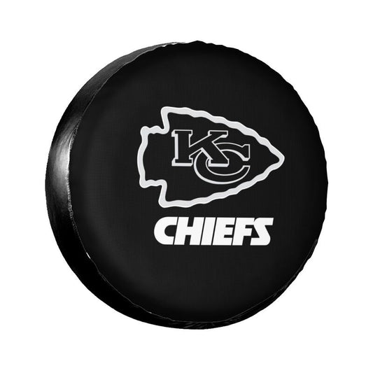 Kansas City Chiefs Print tire protection covers car sunscreen tire protection covers