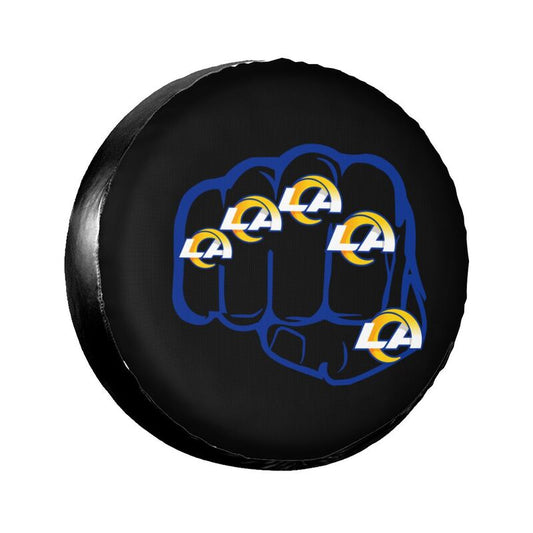 Los Angeles Rams Print tire protection cover car spare tire dust protection covers