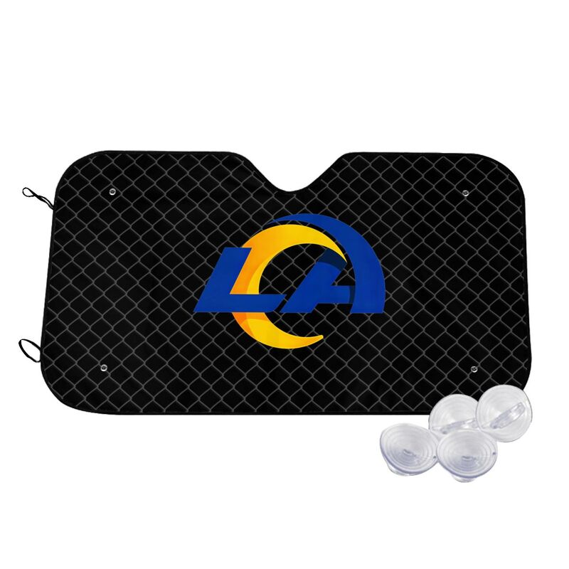Los Angeles Rams 2 Print Car windshield sunshades is suitable front Car windshield sunshades