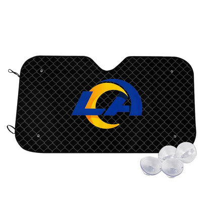 Los Angeles Rams 2 Print Car windshield sunshades is suitable front Car windshield sunshades
