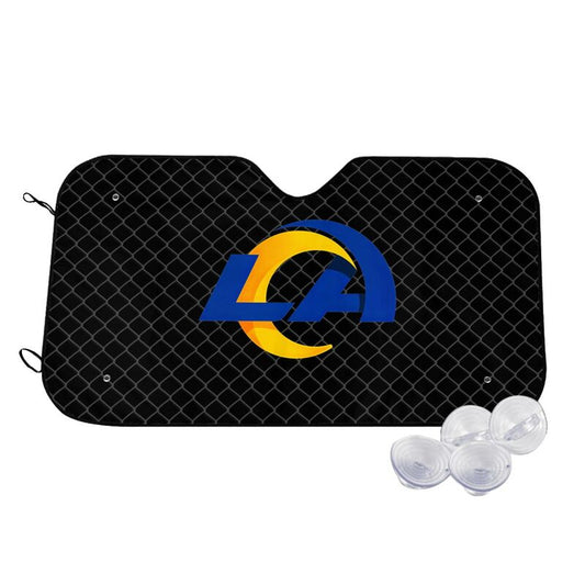 Los Angeles Rams 2 Print Car windshield sunshades is suitable front Car windshield sunshades