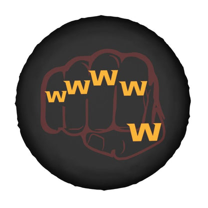 Washington Redskins Print tire protection cover car spare tire dust protection covers