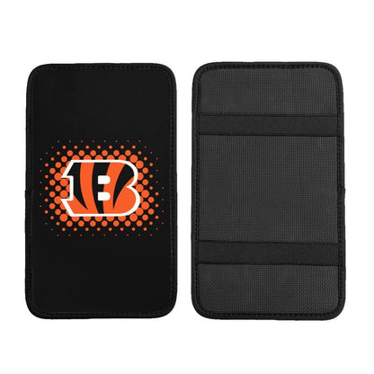 Cincinnati Bengals Printed car armrest box cushion armrest protective cover