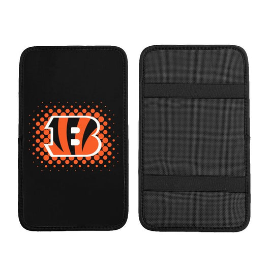 Cincinnati Bengals Printed car armrest box cushion armrest protective cover